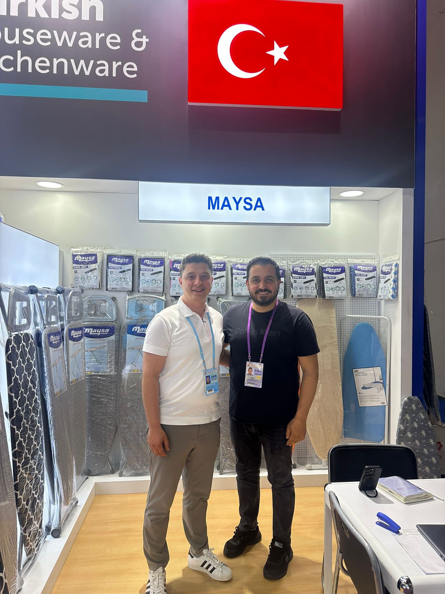 Zevahir Home fuar stand görünümü