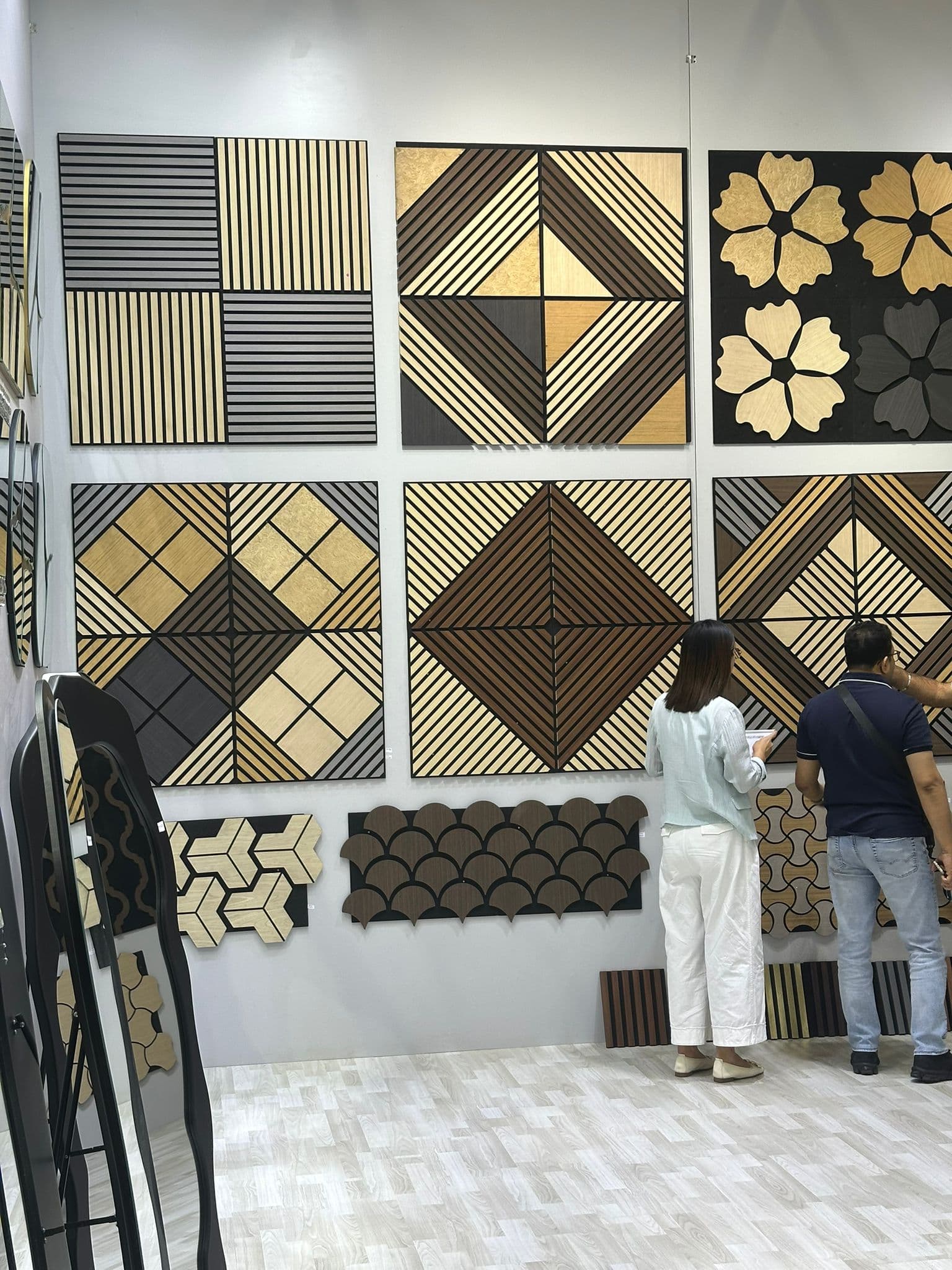Zevahir Home fuar ürün vitrini